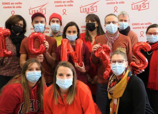 IONIS EN VEILLE CONTRE LE SIDA : l’ISEG Nantes récolte 1196,28 euros pour le Sidaction