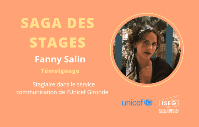 SAGA DES STAGES : Rencontre avec Fanny Salin en stage à l’UNICEF