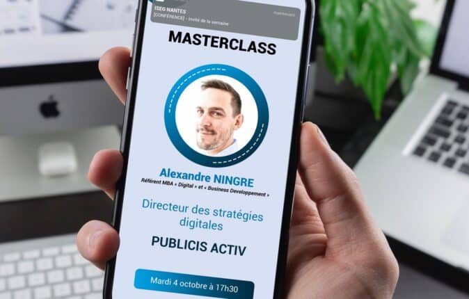 Masterclass : Alexandre Ningre, directeur des stratégies digitales chez Publicis Activ