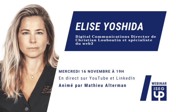 Le luxe et le web3, notre prochain webinar ISEG UP