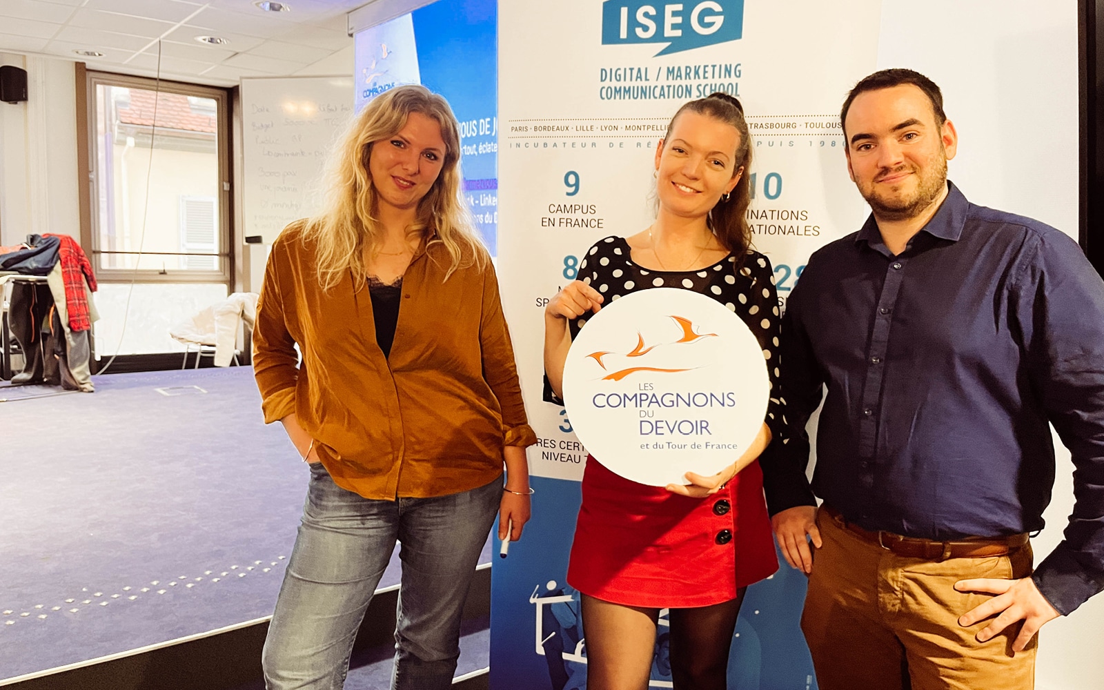 Les compagnons du devoir inspirent nos étudiants