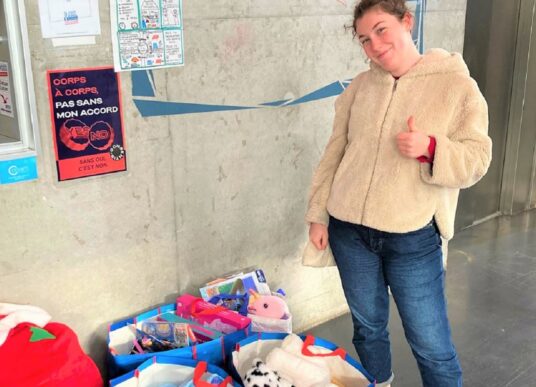 ISEG Nantes : Une collecte de jouets de noël en partenariat avec Les Rockeurs ont du Coeur