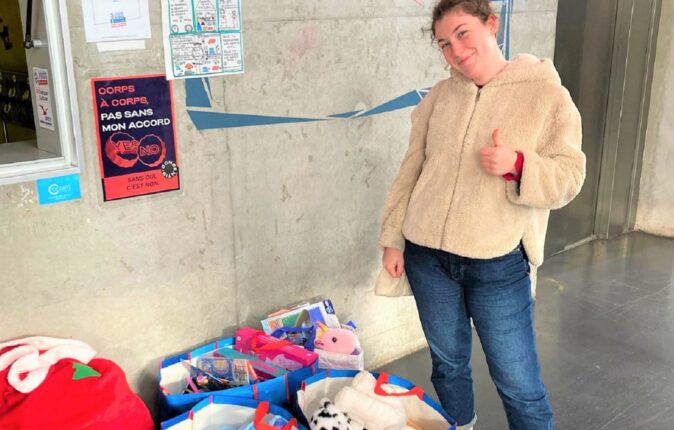 ISEG Nantes : Une collecte de jouets de noël en partenariat avec Les Rockeurs ont du Coeur