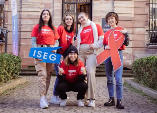 Le campus de Strasbourg réunit 1750€ contre le sida