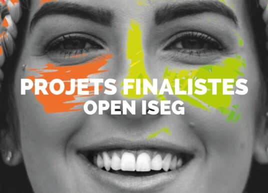 Open ISEG 2023 : Les projets finalistes dévoilés !