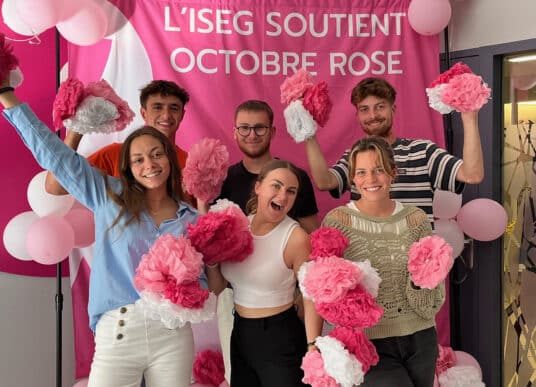 L’ISEG Nantes se mobilise pour Octobre Rose