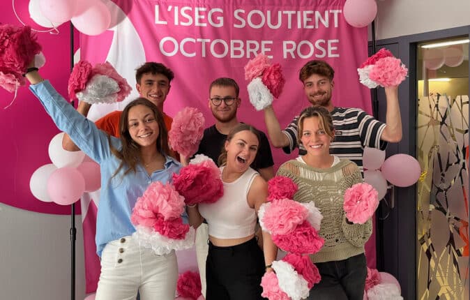L’ISEG Nantes se mobilise pour Octobre Rose