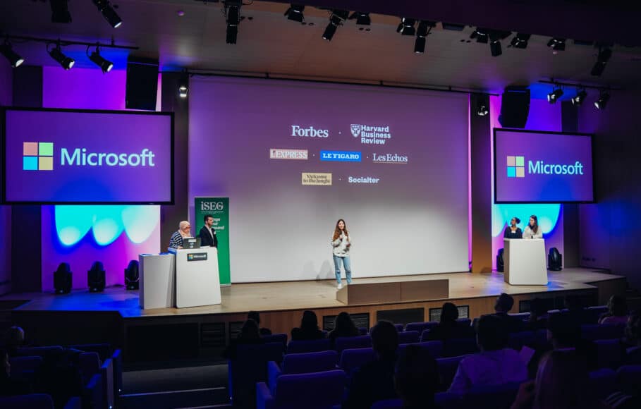 Microsoft met au défi les étudiants de l&rsquo;ISEG lors du Challenge National