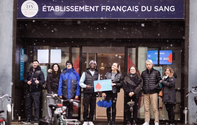 Nos étudiants se sont mobilisés pour le don du sang