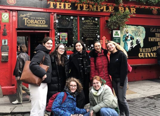 Nos étudiants à l’international : un semestre à Dublin