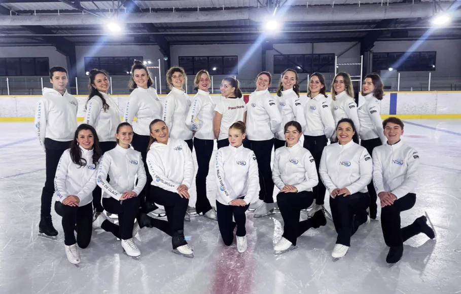 Lou-Ann Rapin aux Championnats de patinage artistique