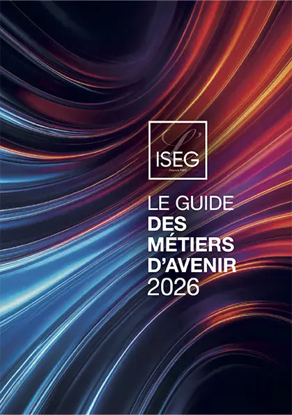 Couverture Guide des métiers avenir ISEG octobre 2025