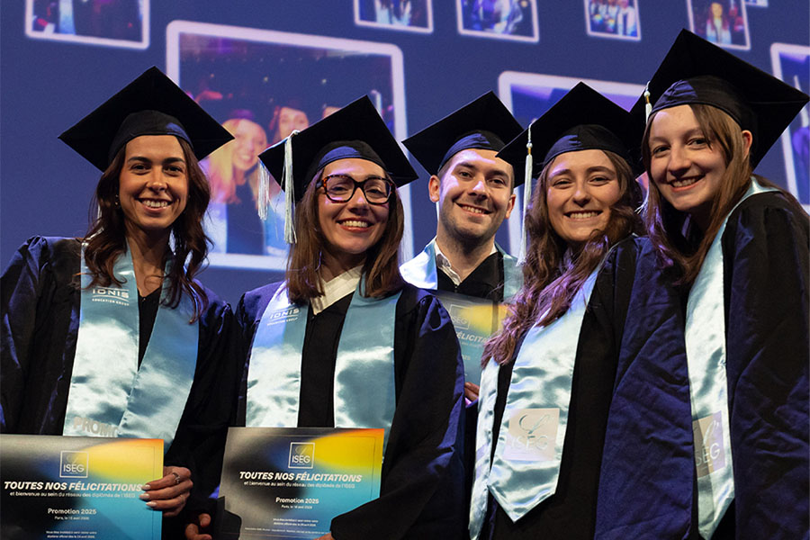 Retour sur la remise des diplômes de la promotion 2025 de l’ISEG.