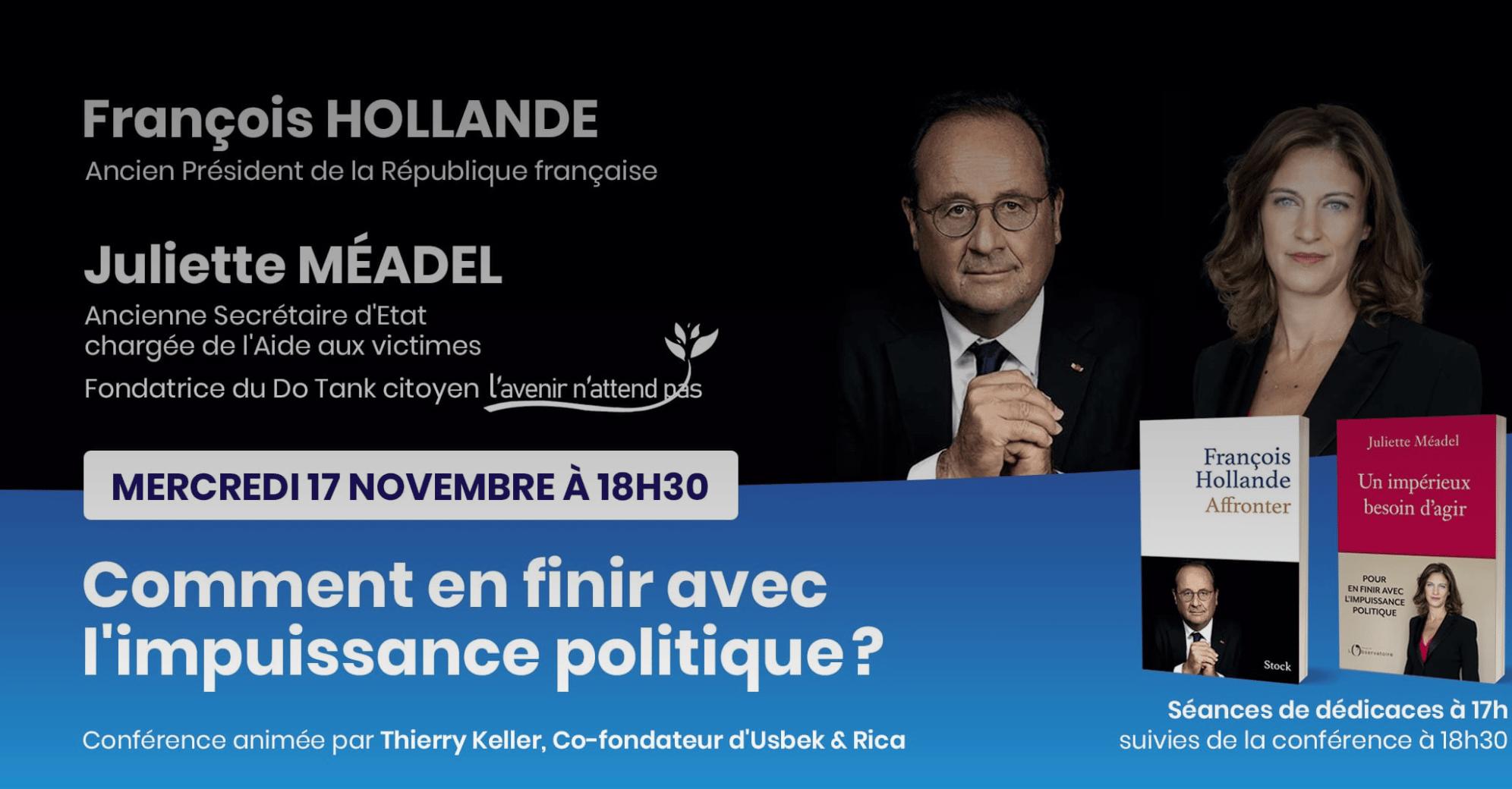 François Hollande en conférence IONIS NEXT à l&rsquo;ISEG