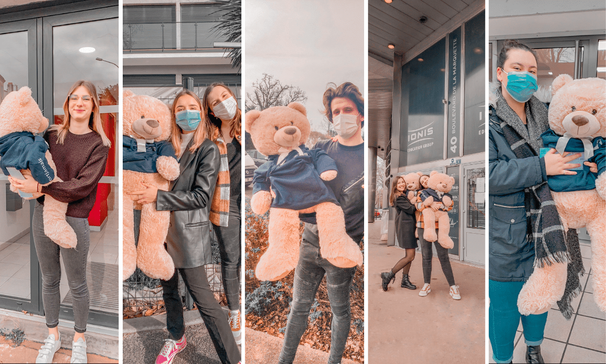 « Tournée des nounours » au campus de Toulouse