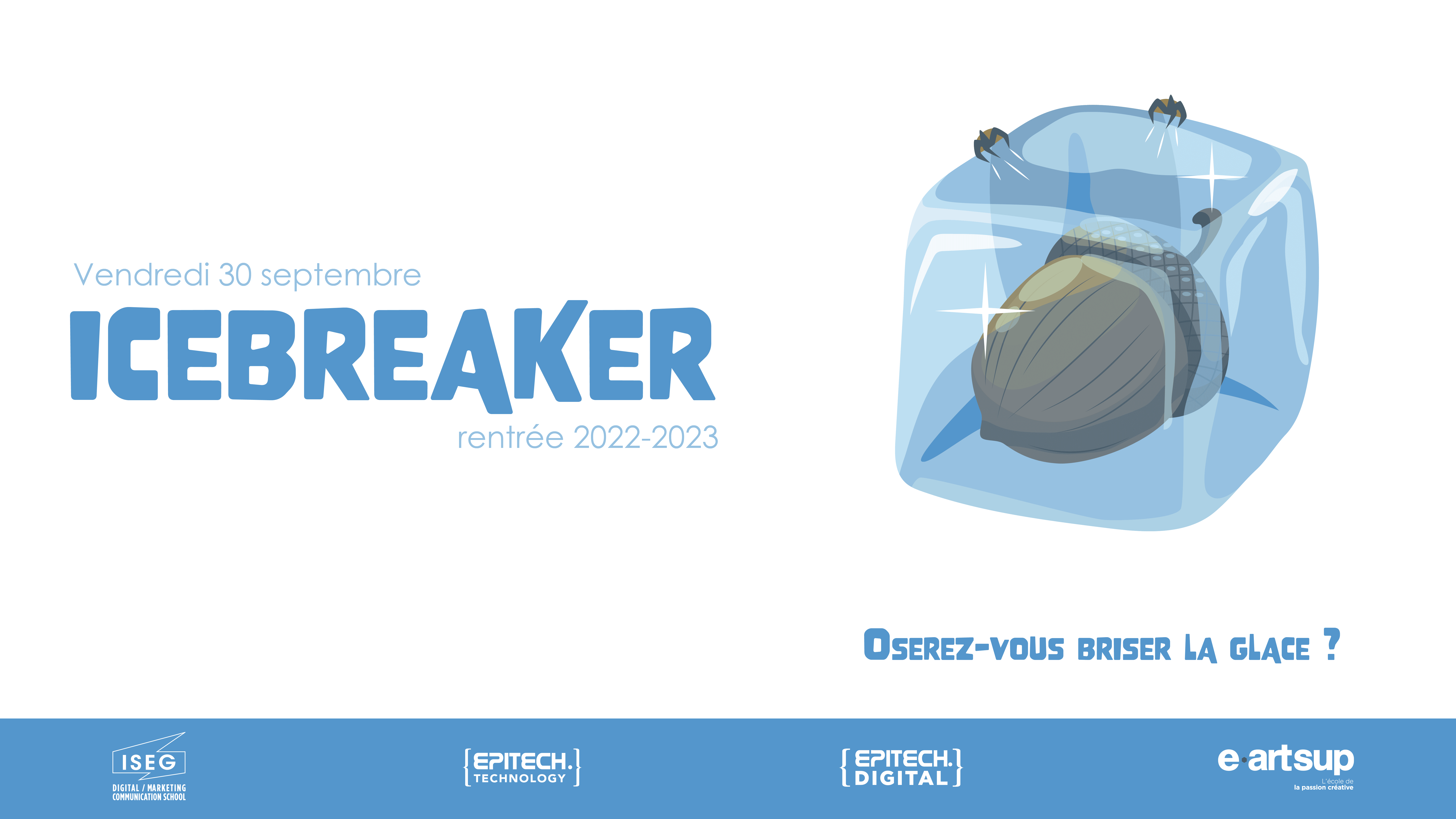 ICEBREAKER : Le premier évènement inter-école de nos nouveaux élèves