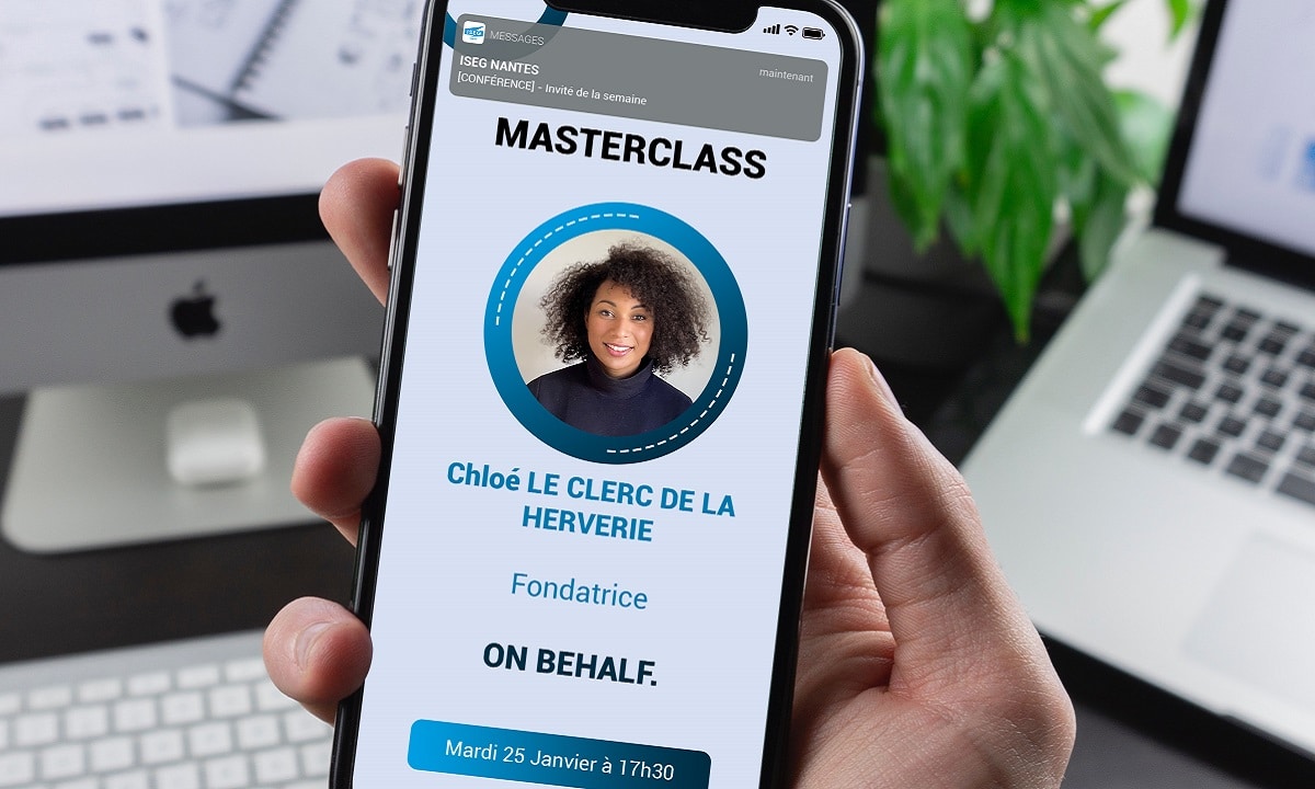 MASTERCLASS : Chloé Le Clerc de La Herverie – Ouattara, entrepreneuse