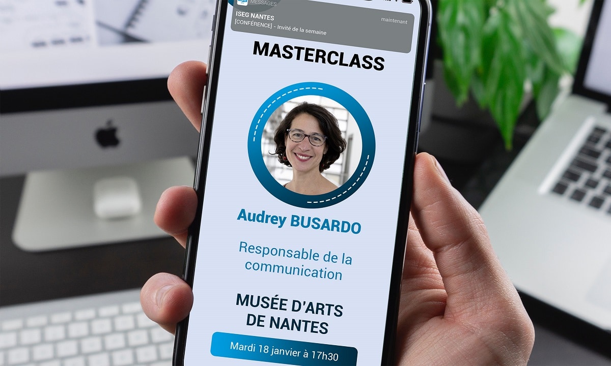MASTERCLASS : Audrey Busardo, Responsable Communication au Musée d’Arts de Nantes