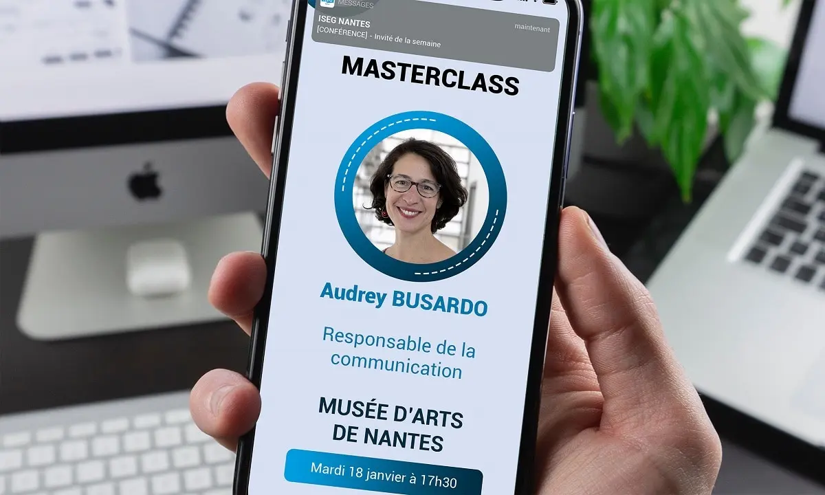 MASTERCLASS : Audrey Busardo, Responsable Communication au Musée d’Arts de Nantes