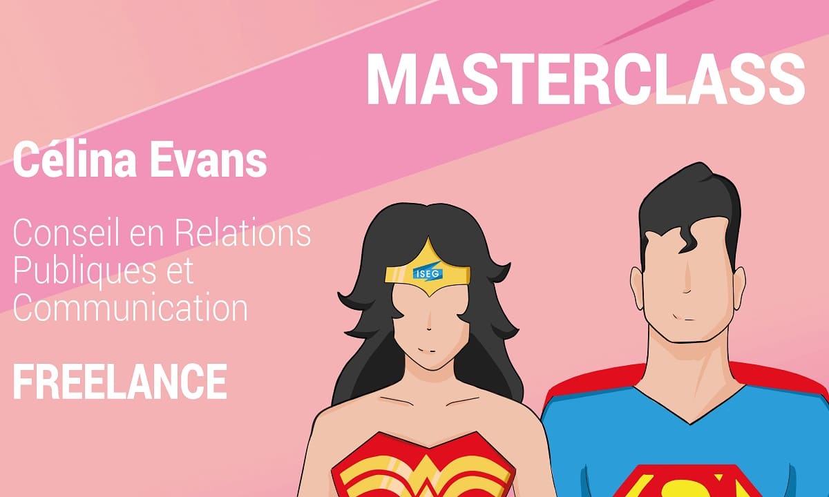 MASTERCLASS : Célina Evans, consultante en relations publics et communication