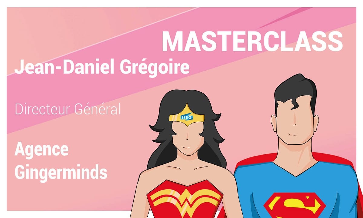 MASTERCLASS : Jean-Daniel Grégoire, directeur général de GINGERMINDS