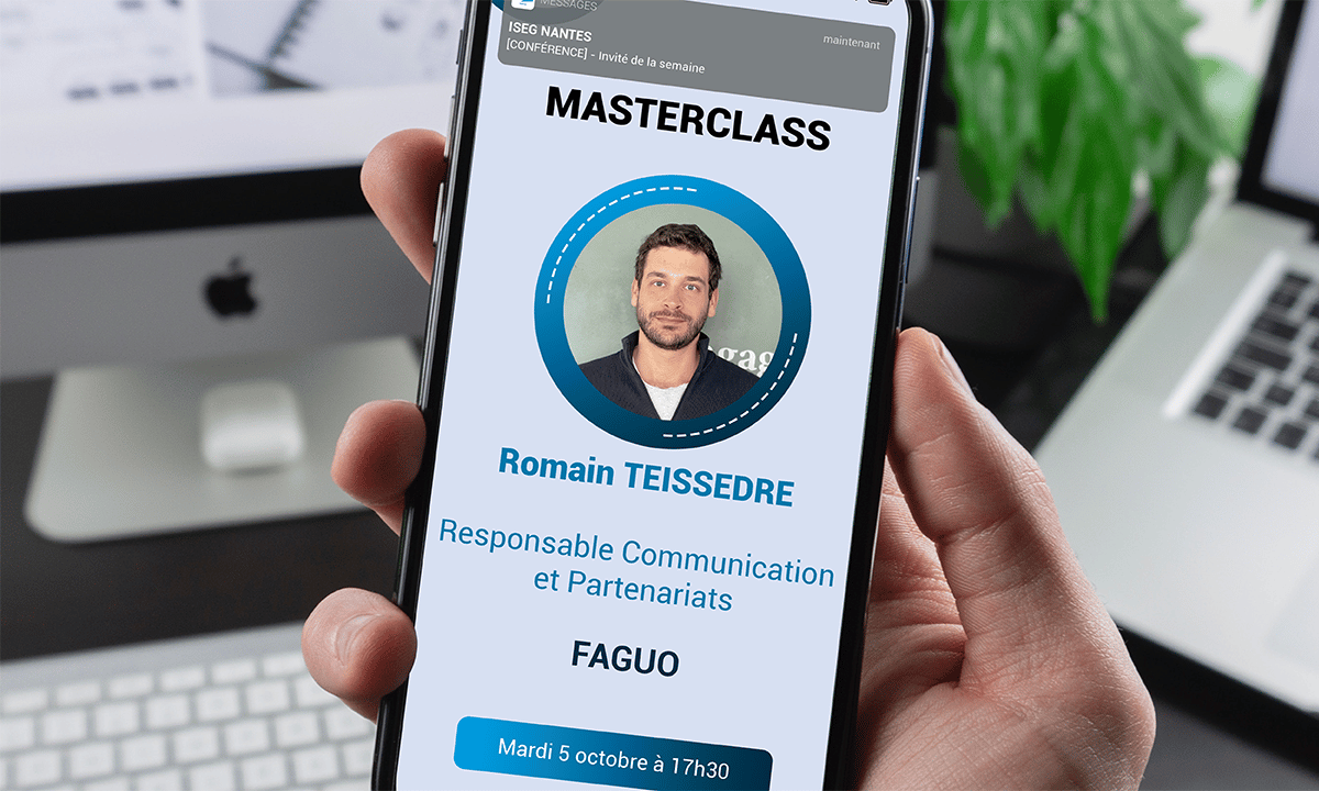 MASTERCLASS : Romain Teissedre, Responsable Marketing et Partenariats chez FAGUO