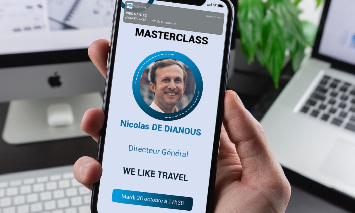 MASTERCLASS : Nicolas De Dianous, Directeur associé chez We Like Travel