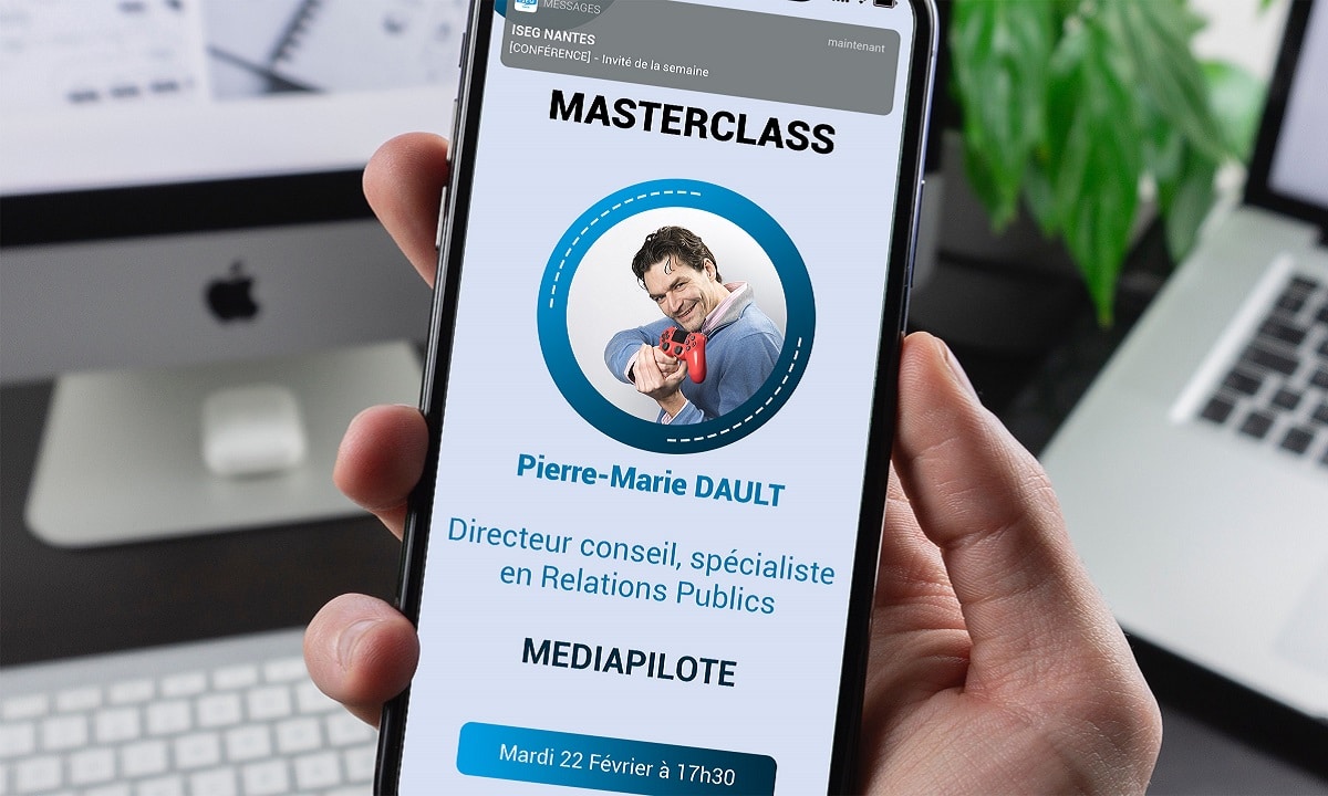 MASTERCLASS : Pierre-Marie Dault, Directeur Conseil chez MEDIAPILOTE