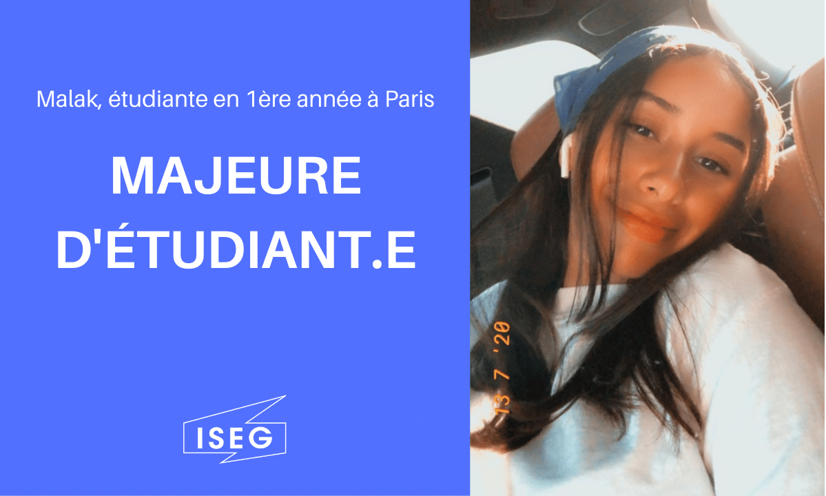 Parcours d’étudiant.e : Damien, en 3e année à l’ISEG Paris