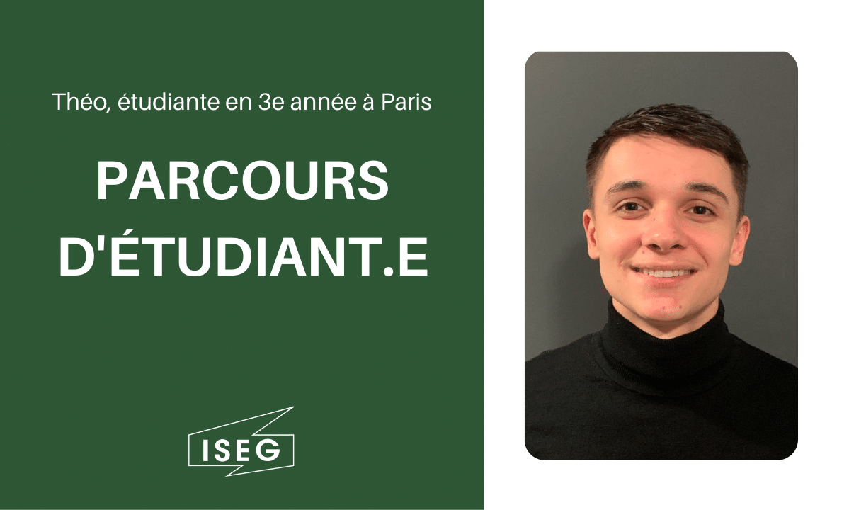 Parcours d’étudiant.e : Fannie, en 4e année à l’ISEG Paris