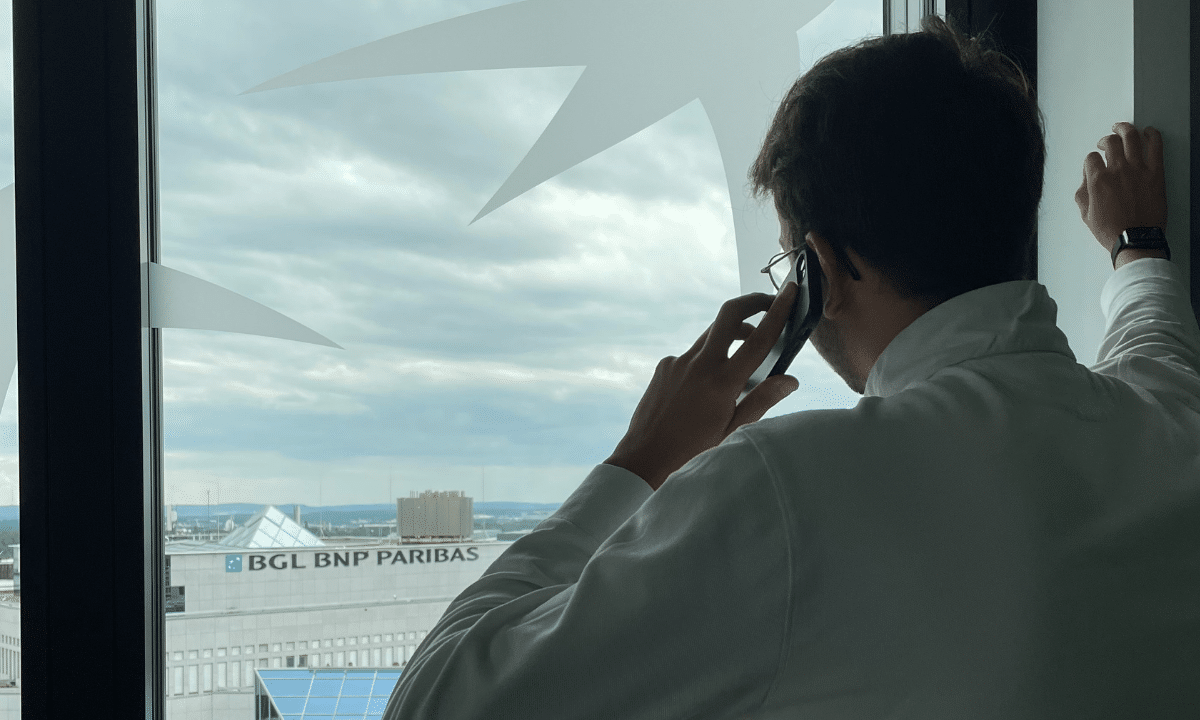 SAGA DES STAGES | Rencontre avec Louis Puebla chez BNP Paribas Securities Services.