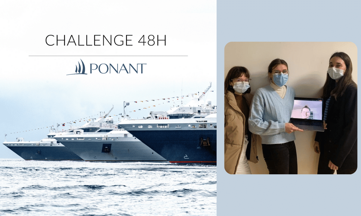 48H Challenge : PONANT embarque nos étudiants.