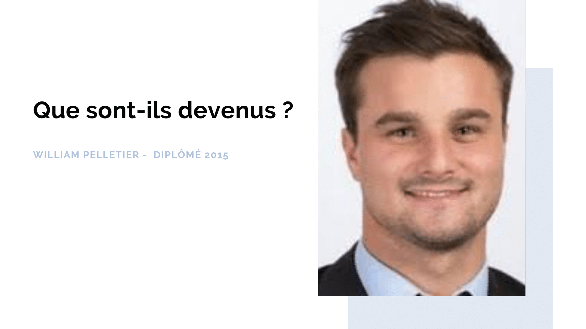 Portrait d’ancien : William Pelletier, diplômé promo 2015 – ISEG Paris