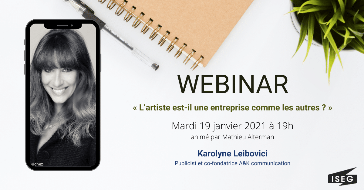 WEBINAR : « L’artiste est-il une entreprise comme les autres ? »