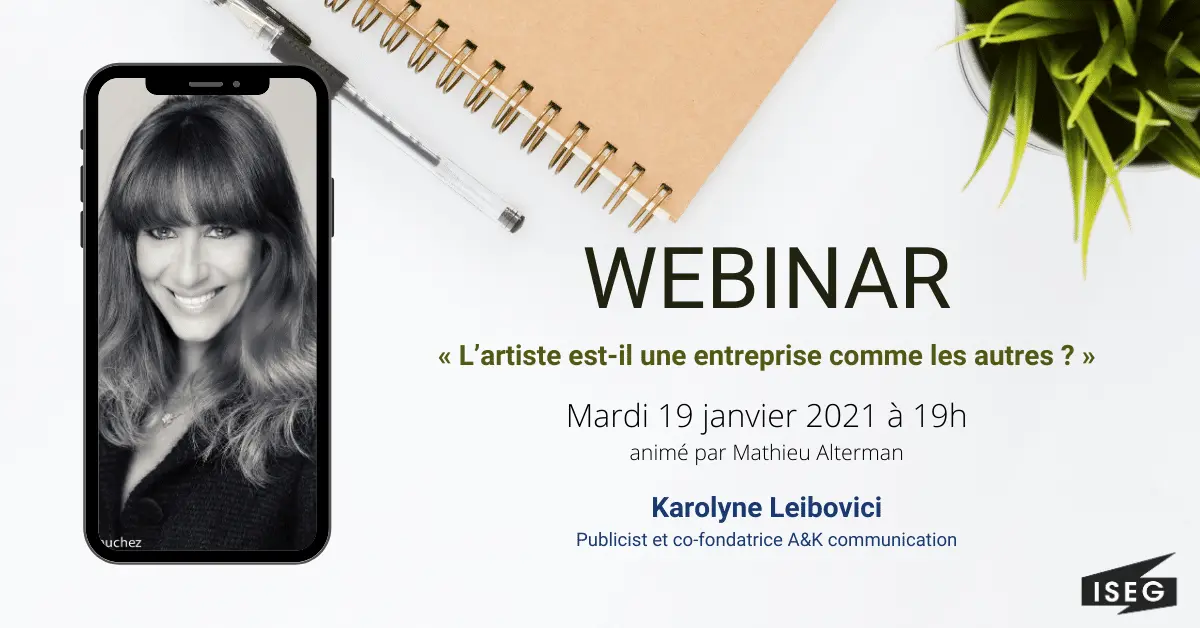 WEBINAR : « L’artiste est-il une entreprise comme les autres ? »