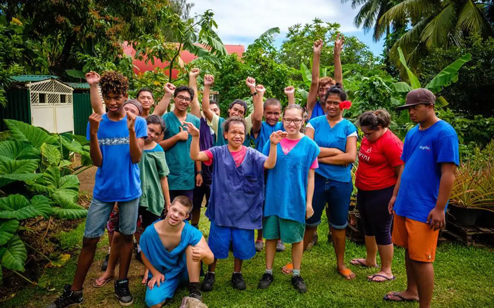 Margaux Béalé en mission humanitaire à Tahiti !