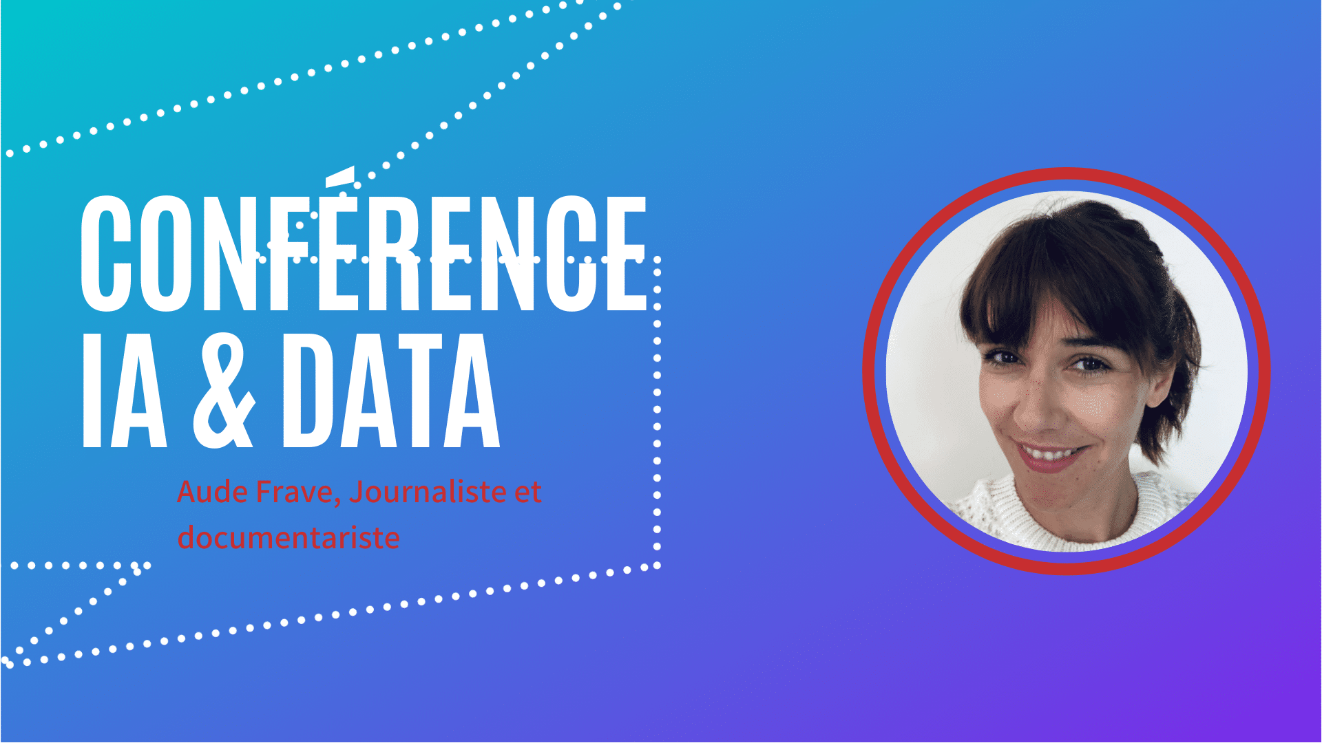 Aude Favre en conférence à l’ISEG, pour la Semaine IA & Data