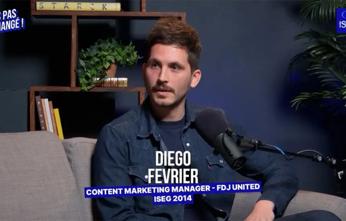 De l’ISEG à FDJ United&nbsp;: le parcours de Diego Février, aujourd&rsquo;hui Content Marketing Manager
