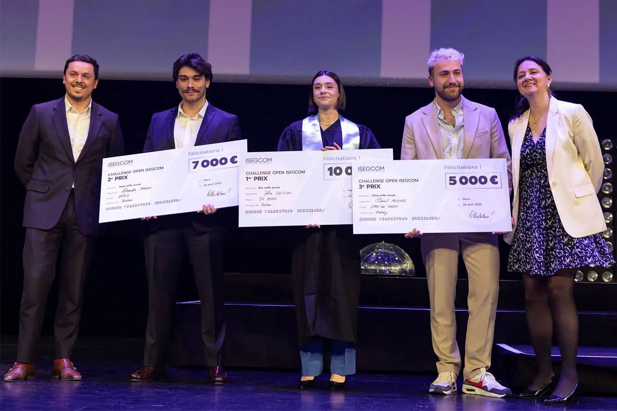 Challenge Open ISEG 2025 : Découvrez les gagnants de la 16e édition !