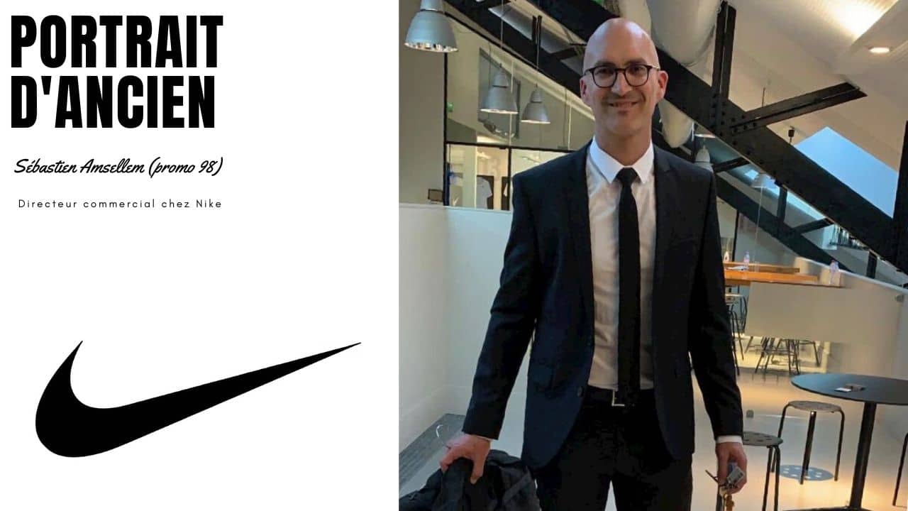 Sébastien Amsellem, directeur commercial chez Nike (promo 98)