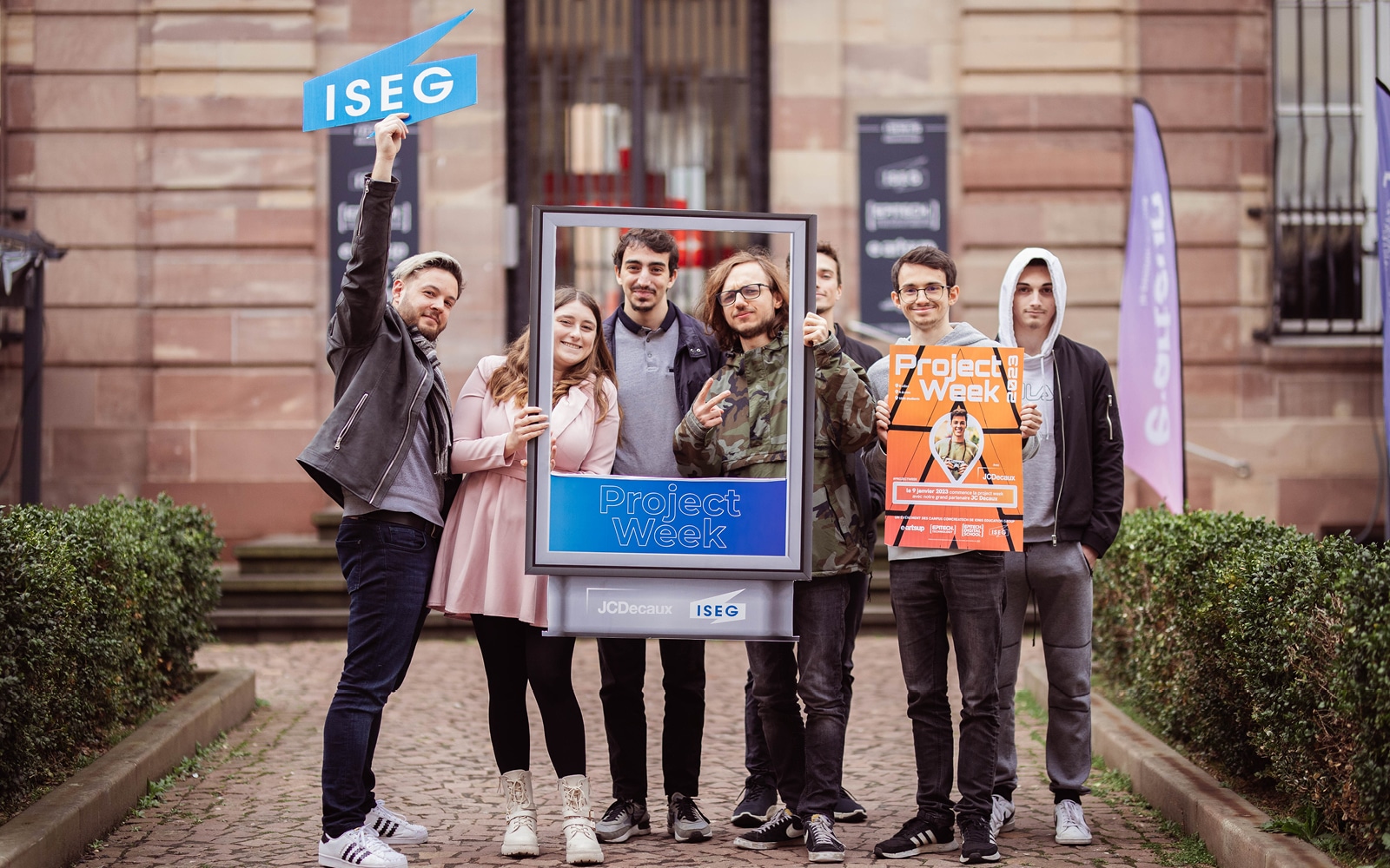 Nous marquons l’histoire de la communication extérieure avec JCDecaux lors de la Project Week !