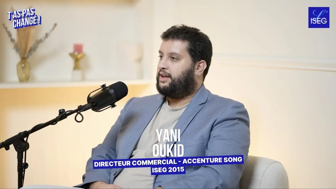 Yani Oukid : de l’ISEG à Directeur Commercial chez Accenture Song